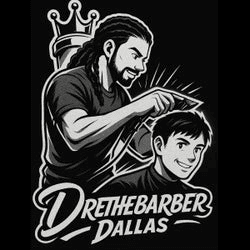 DreTheBarber Dallas logo