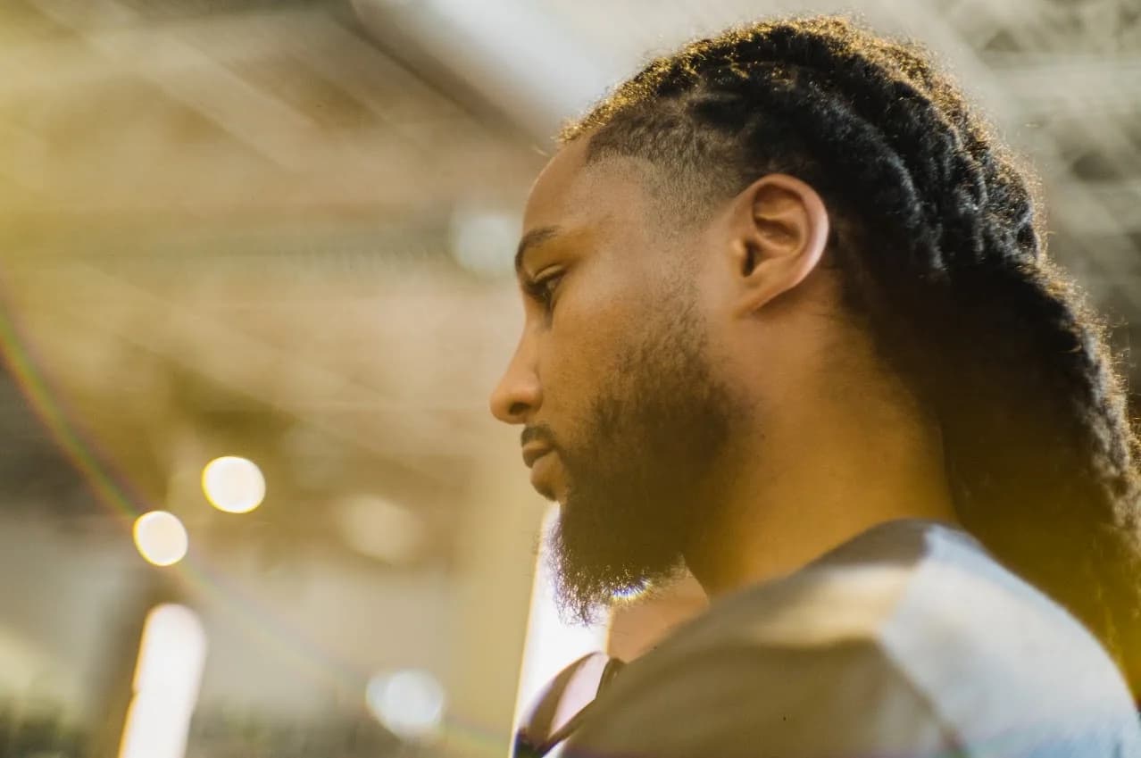 Portrait of Andre Shelton, known as Dre the Fade God